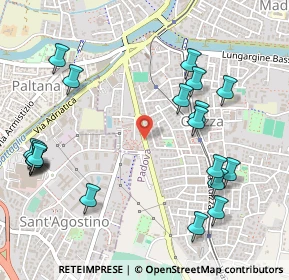 Mappa Via Carlo Alberto Diano, 35125 Padova PD, Italia (0.622)