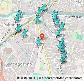 Mappa Via Carlo Alberto Diano, 35125 Padova PD, Italia (0.5375)