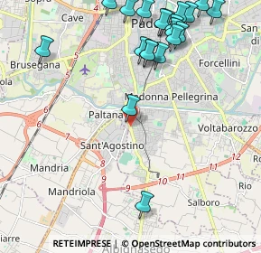 Mappa Via Carlo Alberto Diano, 35125 Padova PD, Italia (2.642)