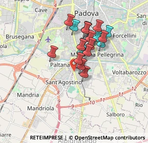 Mappa Via Carlo Alberto Diano, 35125 Padova PD, Italia (1.395)