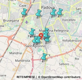 Mappa Via Carlo Alberto Diano, 35125 Padova PD, Italia (1.43545)