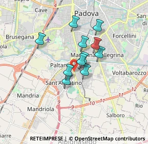 Mappa Via Carlo Alberto Diano, 35125 Padova PD, Italia (1.20636)