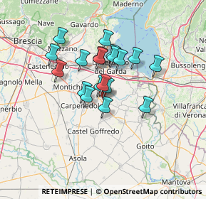 Mappa Via Giuseppe Verdi, 46043 Castiglione delle Stiviere MN, Italia (10.10737)