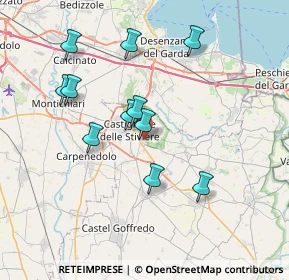 Mappa Via Giuseppe Verdi, 46043 Castiglione delle Stiviere MN, Italia (6.86)