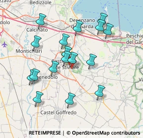 Mappa Via Giuseppe Verdi, 46043 Castiglione delle Stiviere MN, Italia (7.22118)