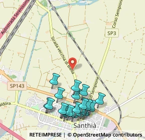 Mappa SP 54, 13048 Santhià VC (1.208)