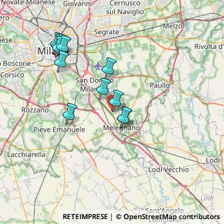 Mappa Via della Pace 26 c, 20098 San Giuliano Milanese MI, Italia (7.58583)