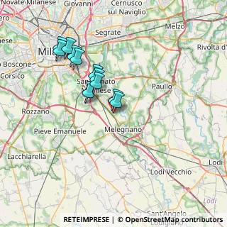 Mappa Via della Pace 26 c, 20098 San Giuliano Milanese MI, Italia (6.335)