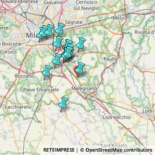 Mappa Via della Pace 26 c, 20098 San Giuliano Milanese MI, Italia (6.57824)