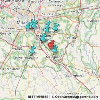 Mappa Via della Pace 26 c, 20098 San Giuliano Milanese MI, Italia (5.77636)