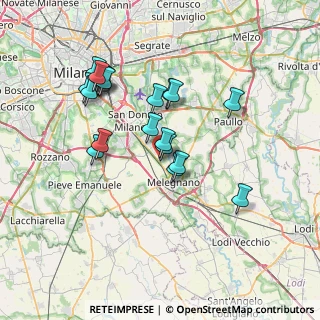 Mappa Via della Pace 26 c, 20098 San Giuliano Milanese MI, Italia (6.775)