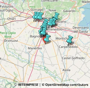 Mappa 45.380165, 25024 Leno BS, Italia (10.35579)