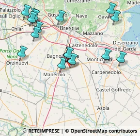Mappa 45.380165, 25024 Leno BS, Italia (17.35059)