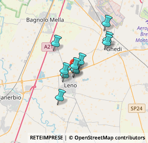 Mappa 45.380165, 25024 Leno BS, Italia (2.32273)