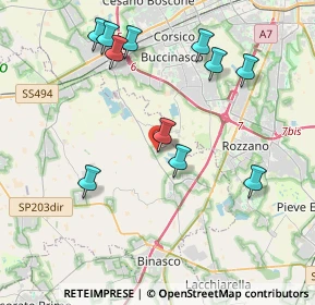 Mappa Via XXV Aprile, 20058 Zibido San Giacomo MI, Italia (4.18455)