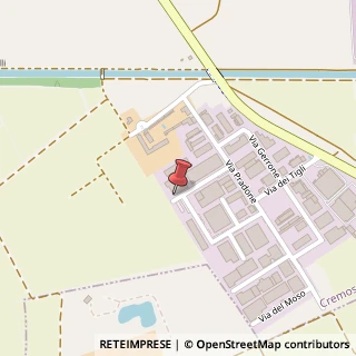 Mappa Via delle Industrie, 14, 26010 Cremosano, Cremona (Lombardia)