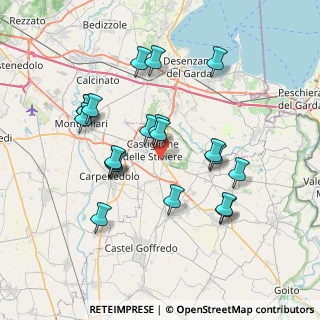 Mappa Via Giuseppe Mazzini, 46043 Castiglione delle Stiviere MN, Italia (7.098)