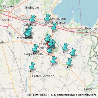 Mappa Via Giuseppe Mazzini, 46043 Castiglione delle Stiviere MN, Italia (6.2885)