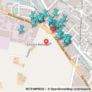 Mappa Via Giuseppe Mazzini, 46043 Castiglione delle Stiviere MN, Italia (0.23704)