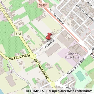 Mappa Via Bellette,  10, 37057 San Giovanni Lupatoto, Verona (Veneto)