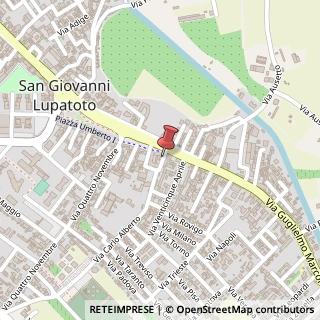 Mappa Via Aleardi Aleardo, 2, 37057 San Giovanni Lupatoto, Verona (Veneto)