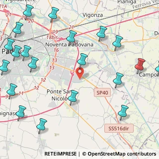 Mappa Via Lombardia, 35020 Villatora PD, Italia (6.26)