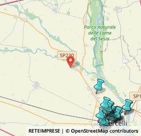 Mappa Via Giacomo Matteotti, 13030 Quinto vercellese VC, Italia (7.14)