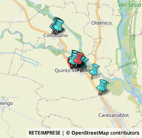 Mappa Via Giacomo Matteotti, 13030 Quinto vercellese VC, Italia (0.948)