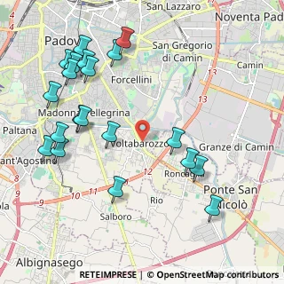 Mappa Via Giovanni Soranzo, 35127 Padova PD, Italia (2.4285)