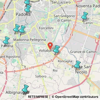 Mappa Via Giovanni Soranzo, 35127 Padova PD, Italia (3.54455)