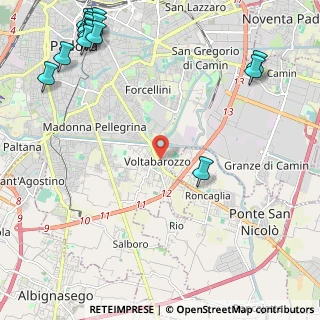 Mappa Via Giovanni Soranzo, 35127 Padova PD, Italia (3.416)