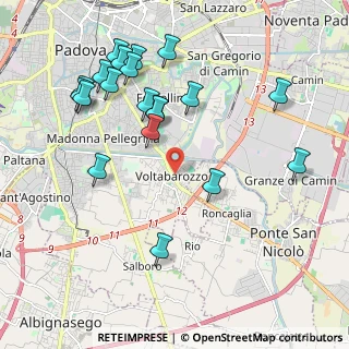 Mappa Via Giovanni Soranzo, 35127 Padova PD, Italia (2.2295)