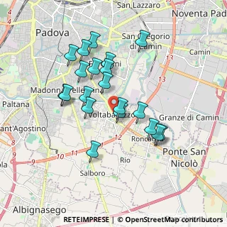 Mappa Via Giovanni Soranzo, 35127 Padova PD, Italia (1.6145)