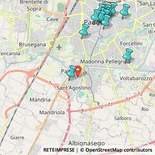 Mappa Via Galvani, 35020 Padova PD, Italia (3.05)
