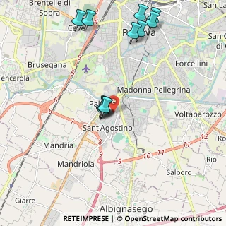 Mappa Via Galvani, 35020 Padova PD, Italia (2.075)