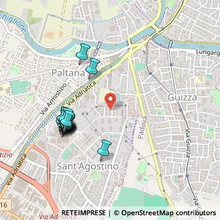Mappa Via Galvani, 35020 Padova PD, Italia (0.511)