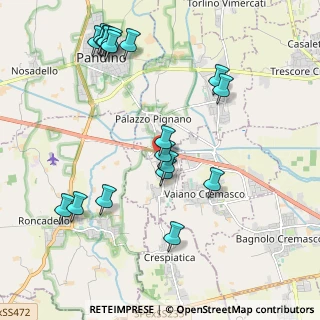 Mappa Via Giuseppe Garibaldi, 26010 Monte Cremasco CR, Italia (2.24056)