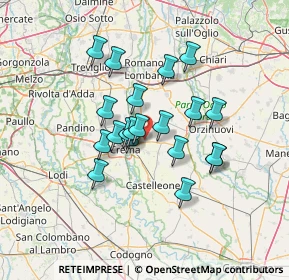 Mappa 26010 Offanengo CR, Italia (10.6615)