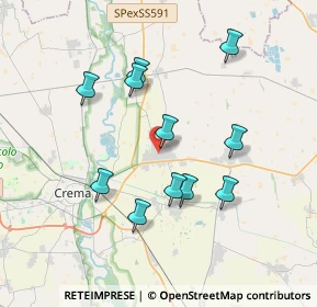 Mappa 26010 Offanengo CR, Italia (3.41545)