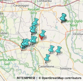 Mappa 26010 Offanengo CR, Italia (6.48882)