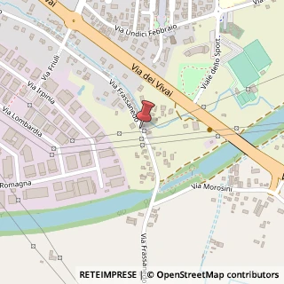 Mappa Via Frassanedo, 47, 35020 Saonara, Padova (Veneto)