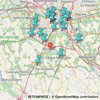 Mappa Corso Nilde Iotti, 20089 Rozzano MI, Italia (8.891)