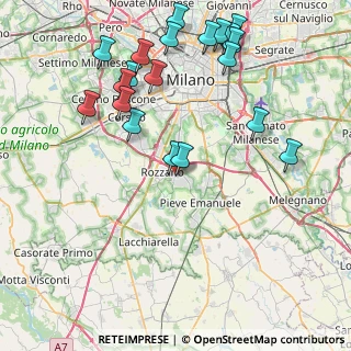 Mappa Via Giovanni Boccaccio, 20089 Rozzano MI, Italia (9.5955)