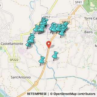 Mappa SS565 km 14.047, 10081 Castellamonte TO, Italia (0.82222)
