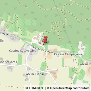 Mappa Via per S. Maria, 9, 10011 Agliè, Torino (Piemonte)
