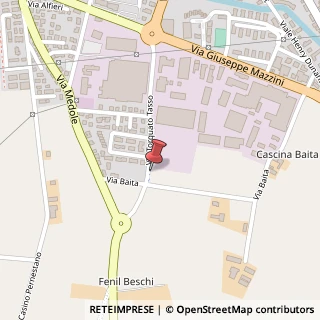 Mappa Via Torquato Tasso, 31, 46043 Castiglione delle Stiviere, Mantova (Lombardia)