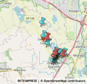 Mappa SP 139, 20080 Zibido San Giacomo MI (1.6475)