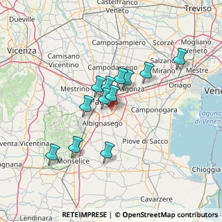 Mappa Voltabarozzo, 35127 Padova PD, Italia (11.36333)