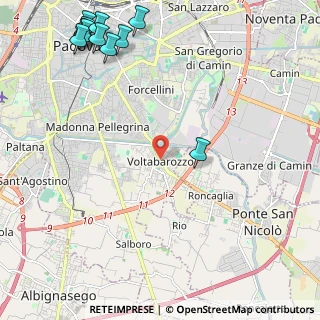 Mappa Voltabarozzo, 35127 Padova PD, Italia (3.24091)