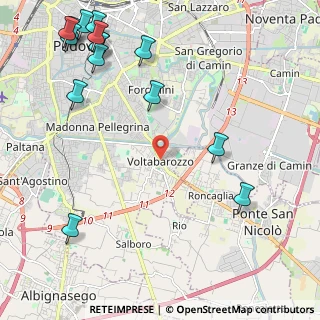 Mappa Voltabarozzo, 35127 Padova PD, Italia (3.05)